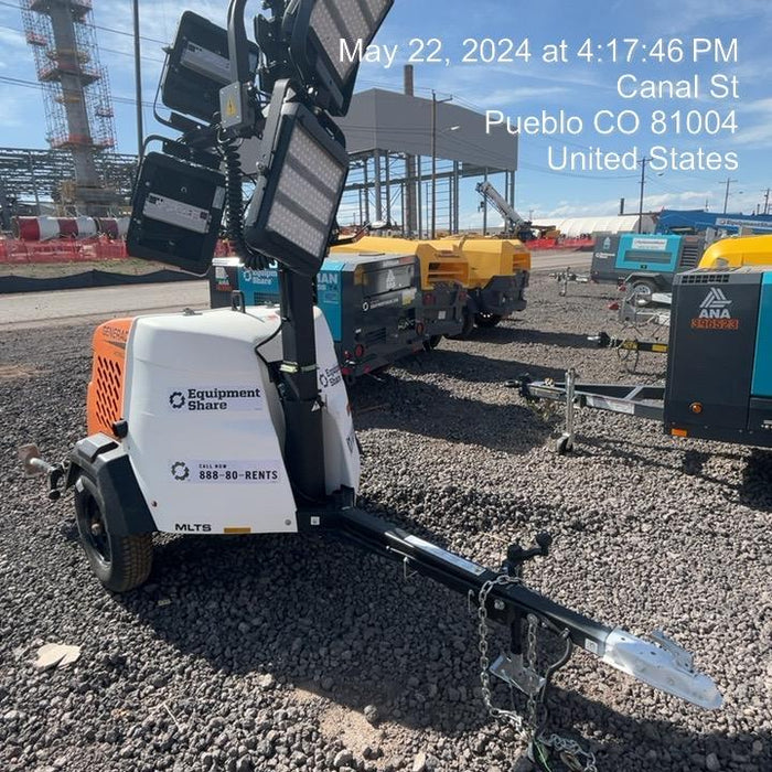 2023 Generac MLT2 Diesel, Flex Switch 120V Input, Powerzone Controller, 
(4) 320W LED Lights, 4kW Generator, 39.9 Gal Fuel Tank, 2" Ball, T3