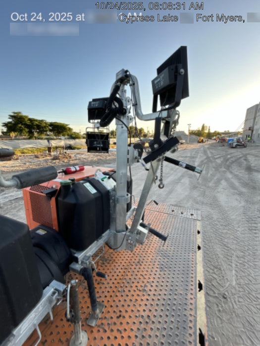 2023 Wanco WLTT-4MM4K Diesel, Deep Sea Controller, Shore Power Plug, Auto Start, (4) 350W LED Floodlights, 4kW Generator, 60 Gal Fuel Tank, 2" Ball, T3