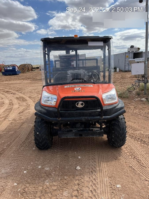 2022 Kubota RTV-X1140W-H Plastic Canopy, Windshield Acrylic Clear, LED Strobe Light, Wire Harness Kit, Back up Alarm