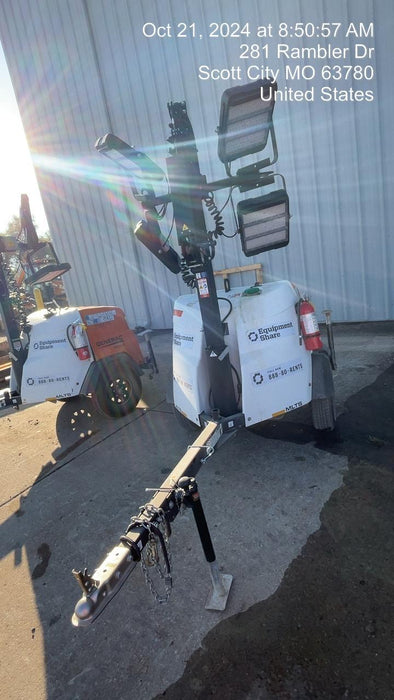 2024 Generac MLT2 Diesel, Flex Switch 120V Input, Powerzone Controller, 
(4) 320W LED Lights, 4kW Generator, 39.9 Gal Fuel Tank, 2" Ball, T3