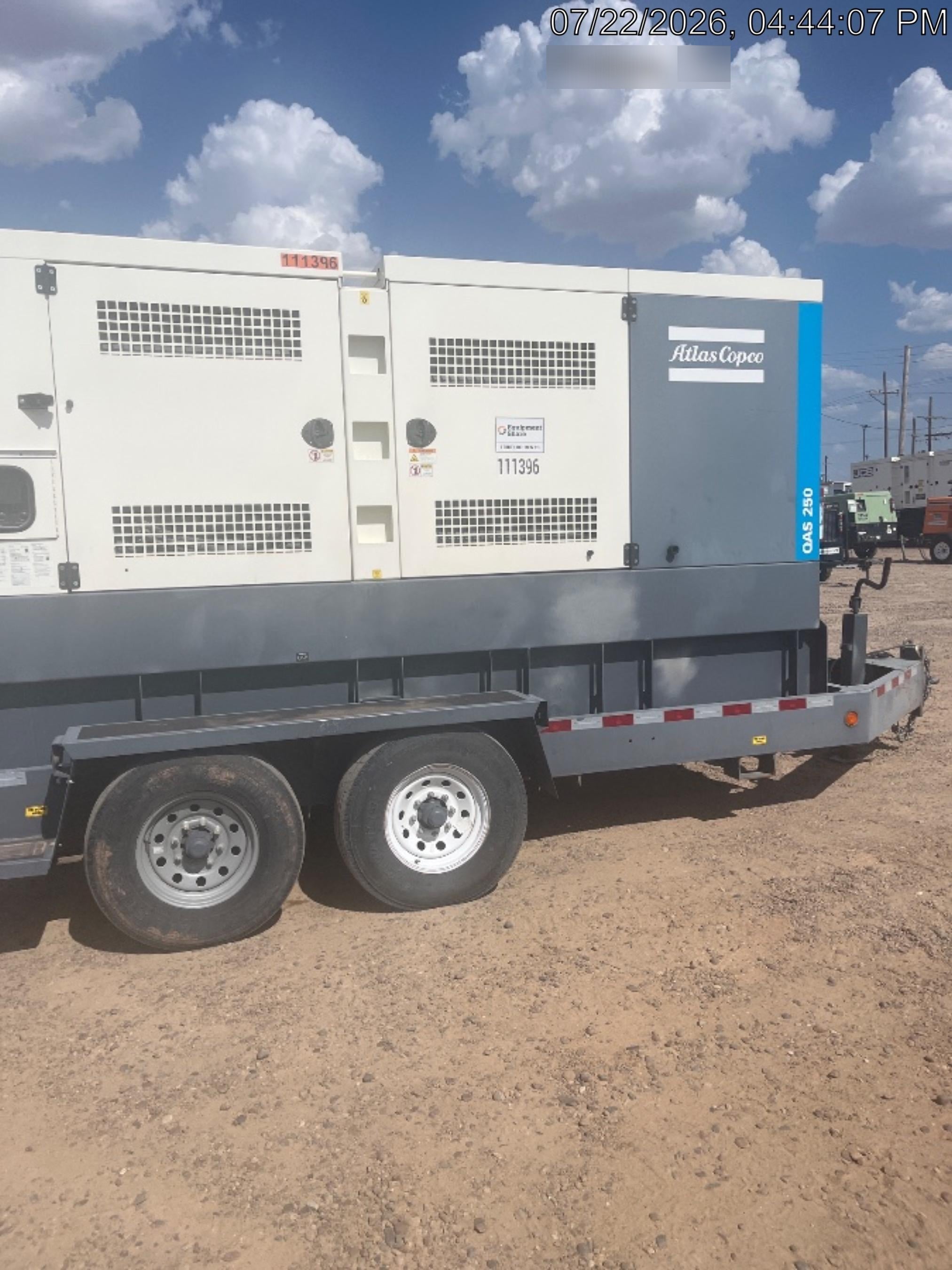 2020 ATLAS COPCO QAS250