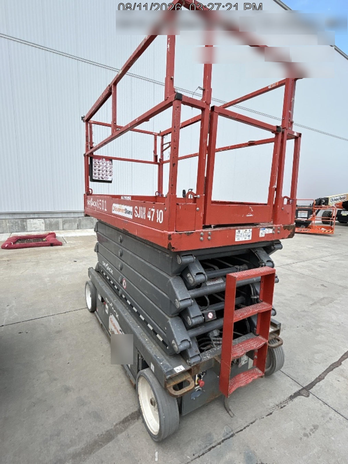 2017 Skyjack SJIII-4740 Skyjack SJ4740, Extended Warranty 5yr/5k hr