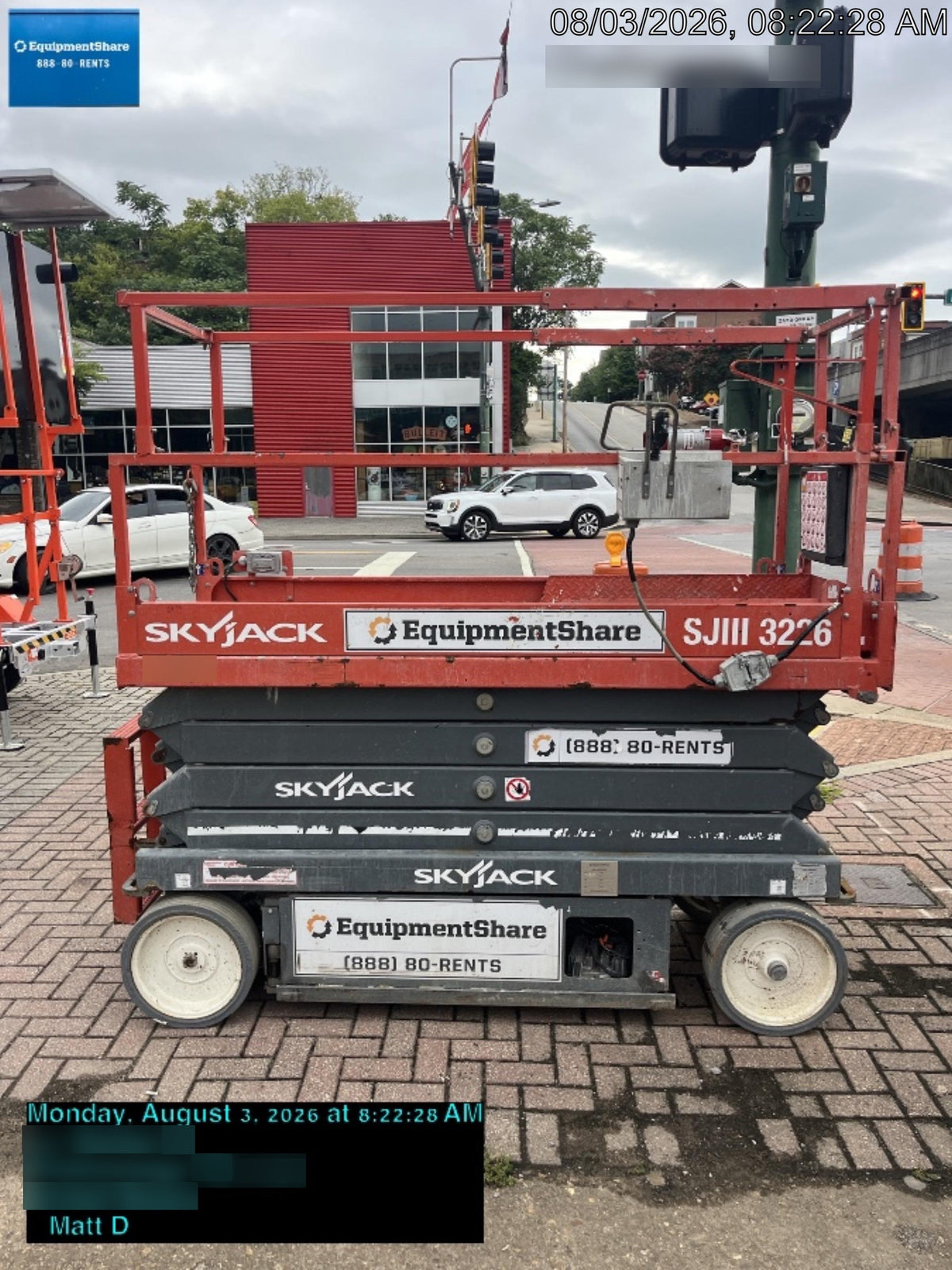 2019 Skyjack SJIII-3226 Standard Options, Trojan Batteries