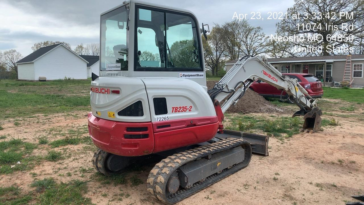 2018 Takeuchi TB235-2CR TAKEUCHI TB235CRA