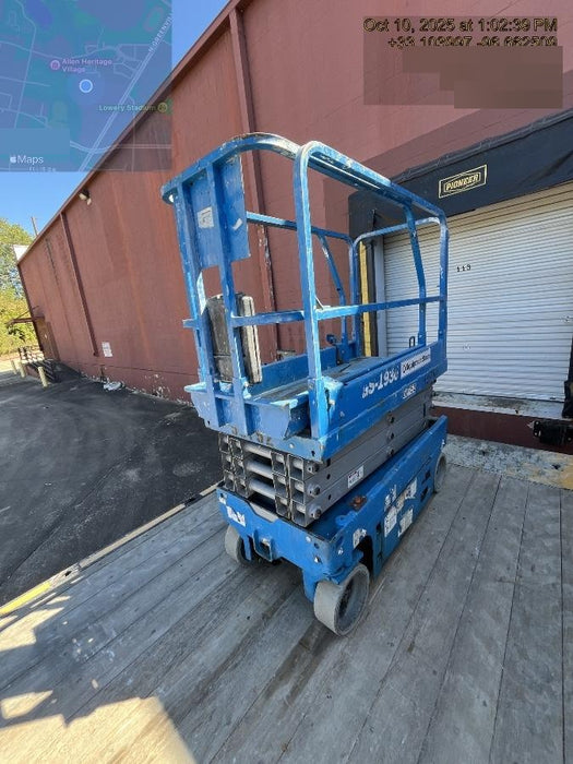 2019 Genie GS-1930 Fixed Rails with Chain Entry