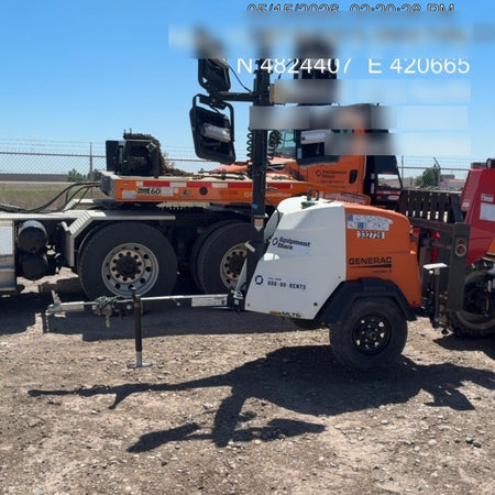 2023 Generac MLT2 Diesel, Flex Switch 120V Input, Powerzone Controller, (4) 320W LED Lights, 4kW Generator, 39.9 Gal Fuel Tank, 2" Ball, T3