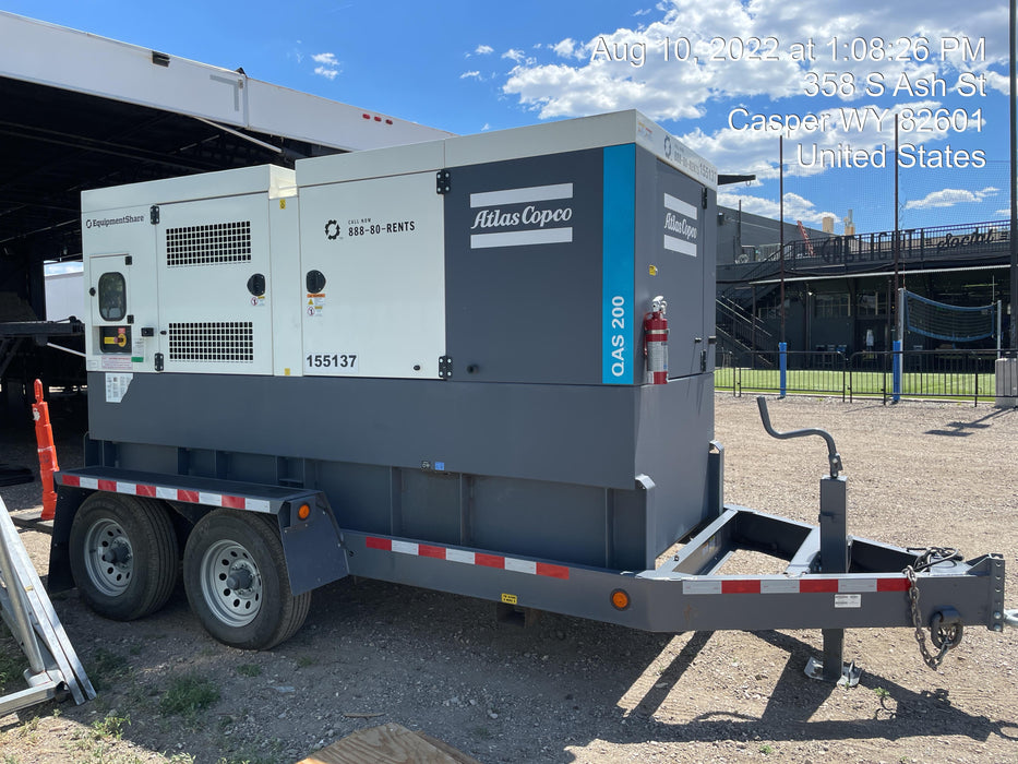 2021 ATLAS COPCO QAS200