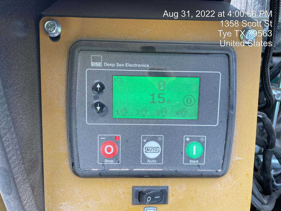 2022 Allmand NLV3GR (4) LED Light Fixture 350W, 23' Vertical Mast, 3kW Prime, Towable, ES Decals, T3