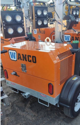2023 Wanco WLTT-4MM4K Diesel, Deep Sea Controller, Shore Power Plug, Auto Start, (4) 350W LED Floodlights, 4kW Generator, 60 Gal Fuel Tank, 2" Ball, T3