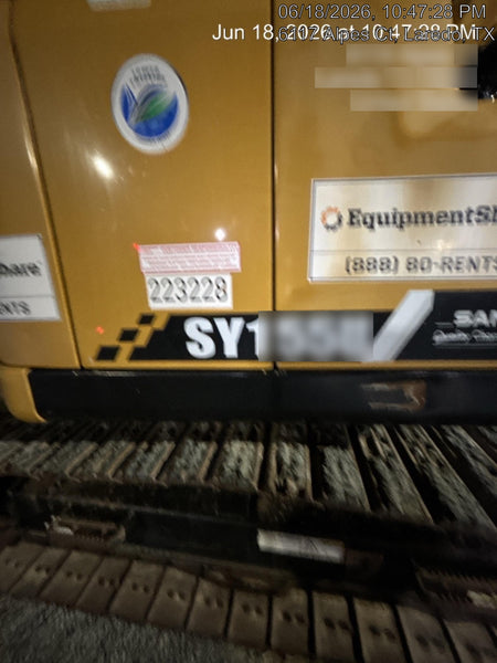 2022 SANY SY155 U