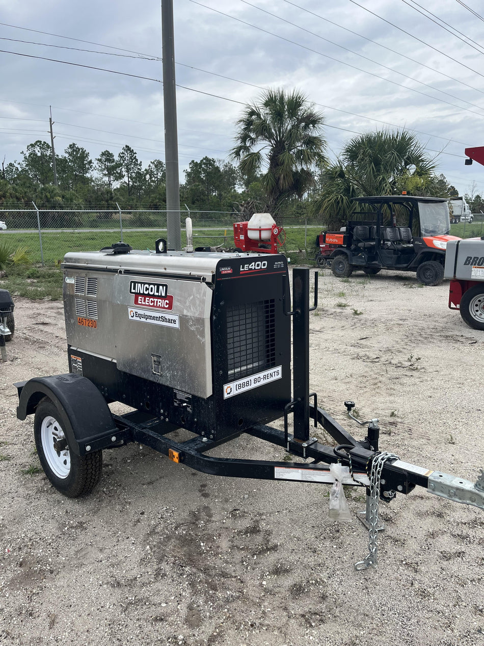 2024 Lincoln Electric LE400 Kubota V1505, Trlr, Cable Rack, Light Kit, ES Decals, T3