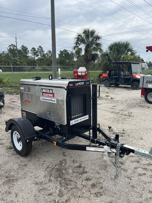 2024 Lincoln Electric LE400 Kubota V1505, Trlr, Cable Rack, Light Kit, ES Decals, T3