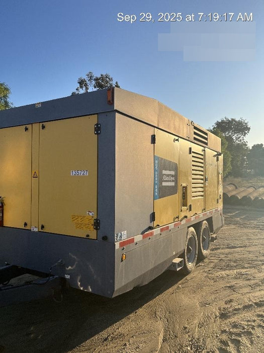 2021 ATLAS COPCO XAS 1800