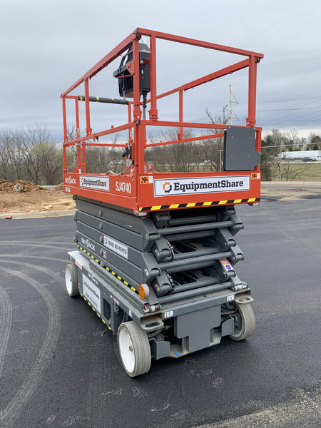 2021 Skyjack SJ4740 Hyd Drive, Sld NM Tires, DBcns, EST