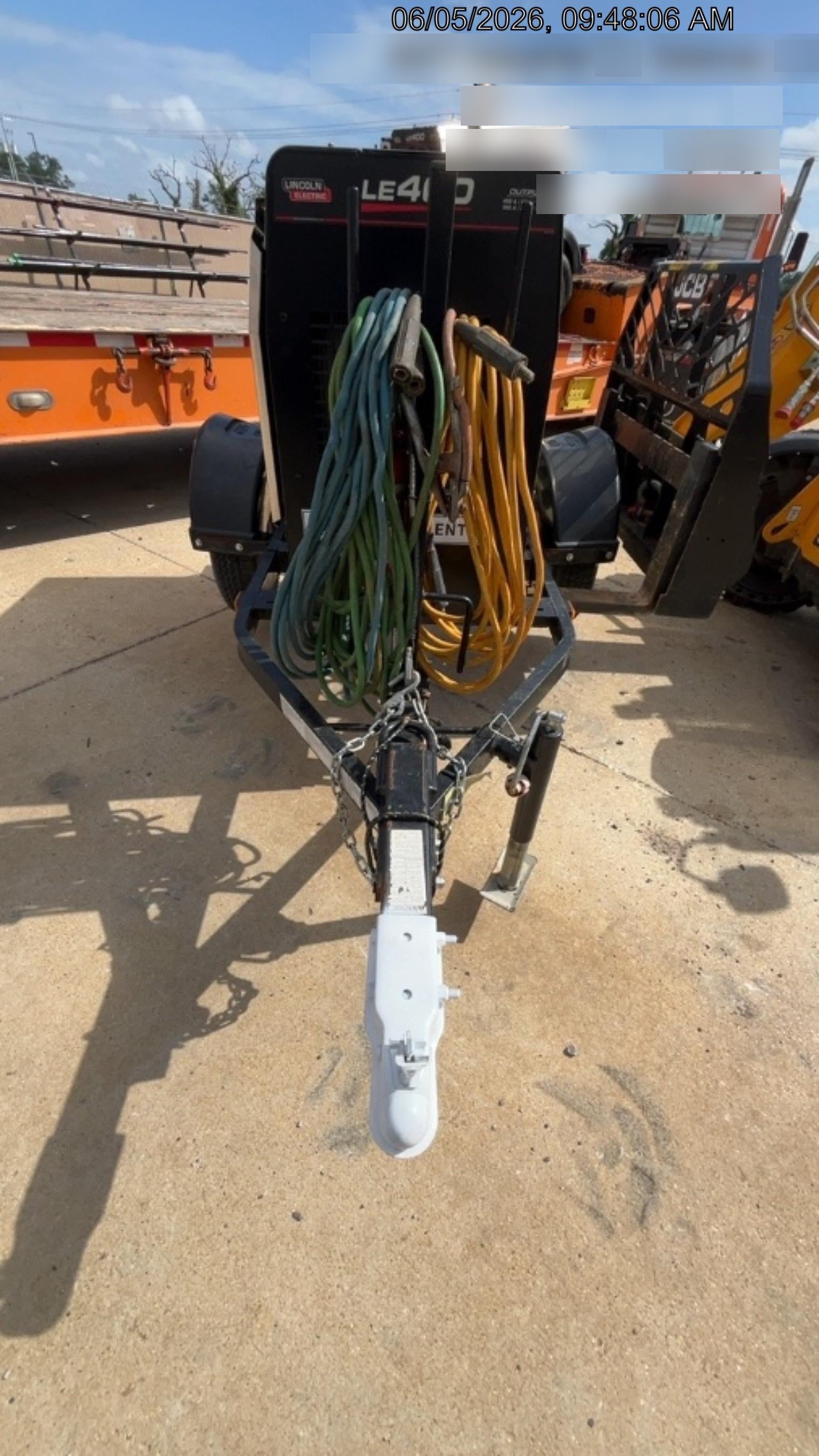 2024 Lincoln Electric LE400 Kubota V1505, Trlr, Cable Rack, Light Kit, ES Decals, T3