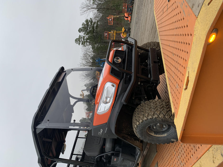 2020 Kubota RTV-X1140W-H 4wd Utility Cart, 4 Seat, Diesel, LED Strobe, Windshield Tempered Glass, Plastic Canopy, Wire Harness Kit, Backup Alarm