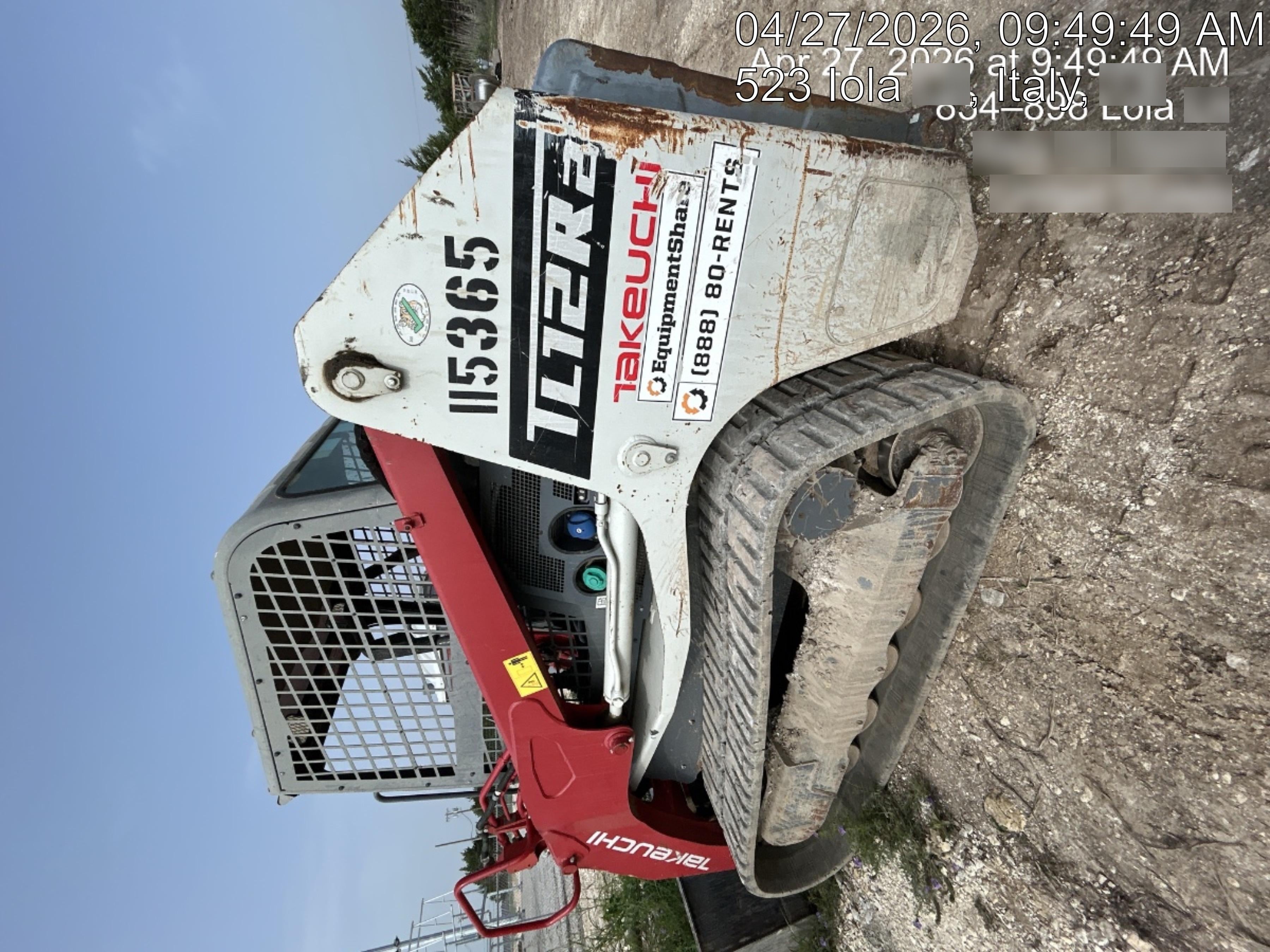 2020 Takeuchi TL12R2-R Canopy, Manual QC
