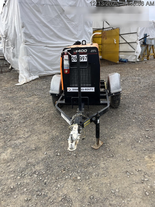 2022 Lincoln Electric LE400 Kubota V1505, Trlr, Cable Rack, Light Kit, ES Decals, T3