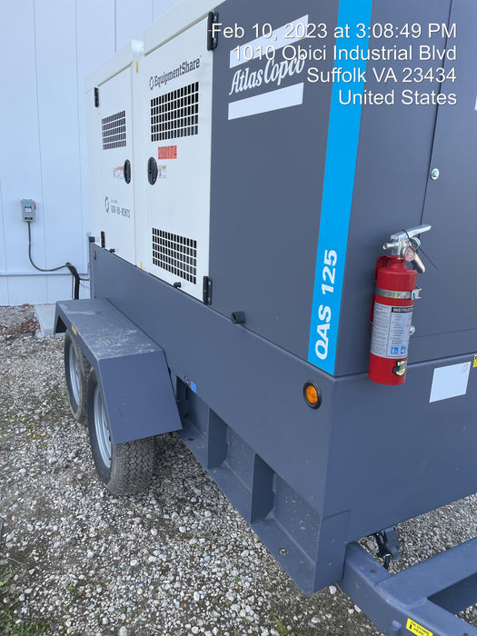 2022 ATLAS COPCO QAS 125