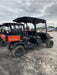 2022 Kubota RTV-X1140W-H Plastic Canopy, Windshield Acrylic Clear, LED Strobe Light, Wire Harness Kit, Back up Alarm