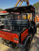 2022 Kubota RTV-X1140W-H Plastic Canopy, Windshield Acrylic Clear, LED Strobe Light, Wire Harness Kit, Back up Alarm