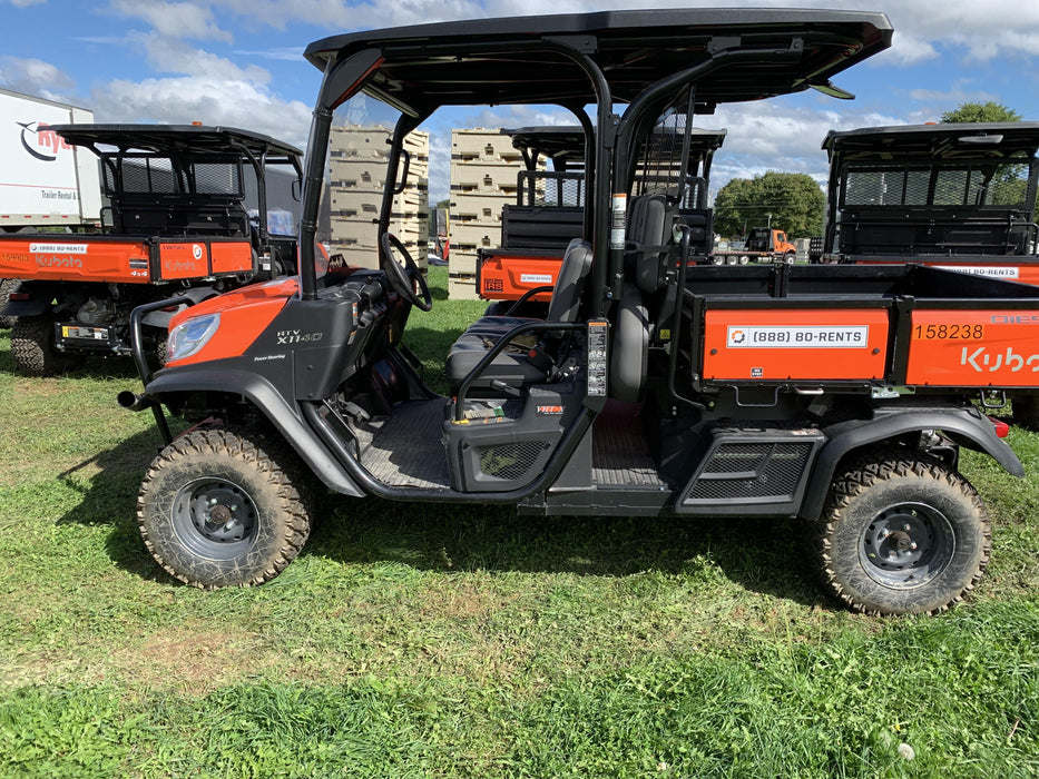 2021 Kubota RTV-X1140W-H Plastic Canopy, Windshield Acrylic Clear, LED Strobe Light, Wire Harness Kit, Back up Alarm