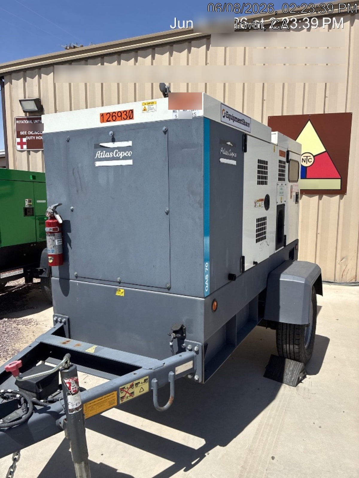 2020 ATLAS COPCO QAS 70