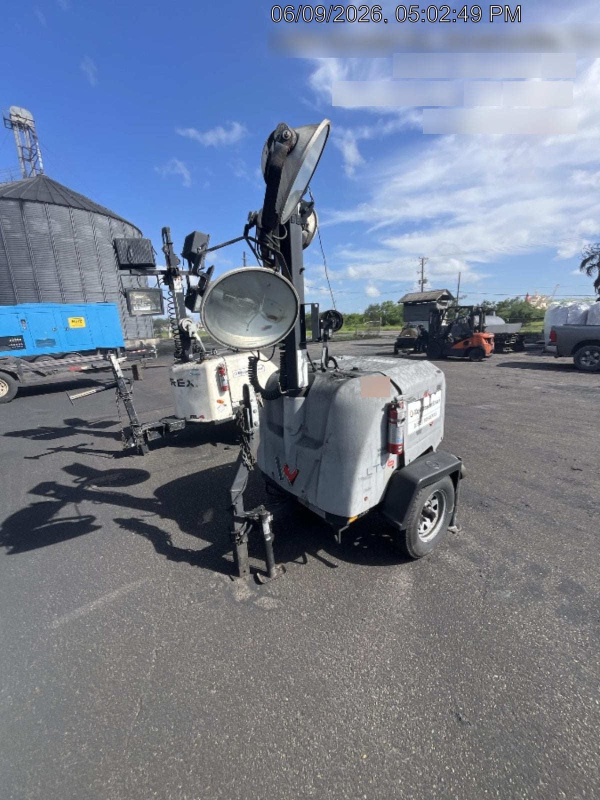 2020 Wacker Neuson LTV6L Standard Metal Halide Light Tower