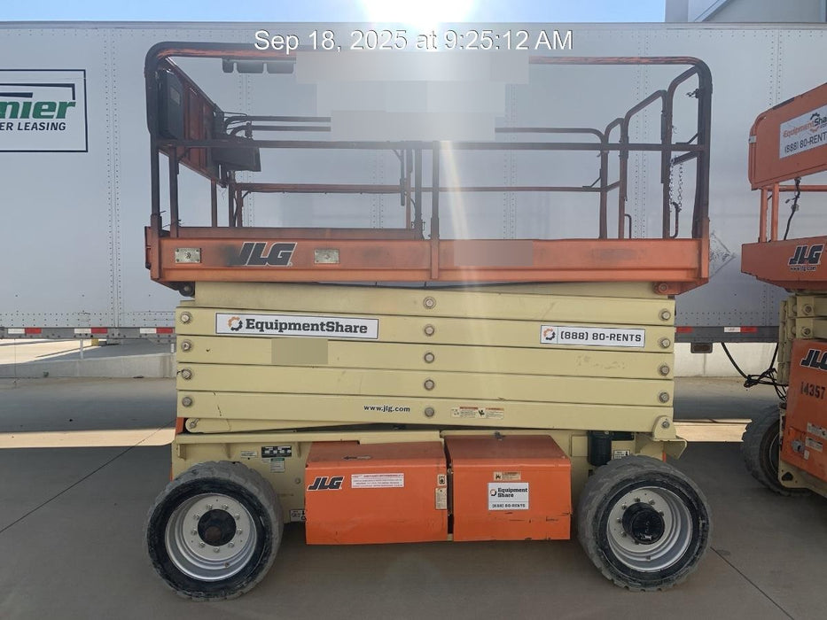 2019 JLG 4069LE Solid Non Marking Tires, Rotating Beacon