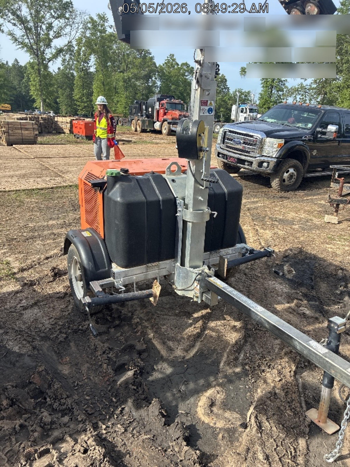 2023 Wanco WLTT-4MM4K Diesel, Deep Sea Controller, Shore Power Plug, Auto Start, (4) 350W LED Floodlights, 4kW Generator, 60 Gal Fuel Tank, 2" Ball, T3