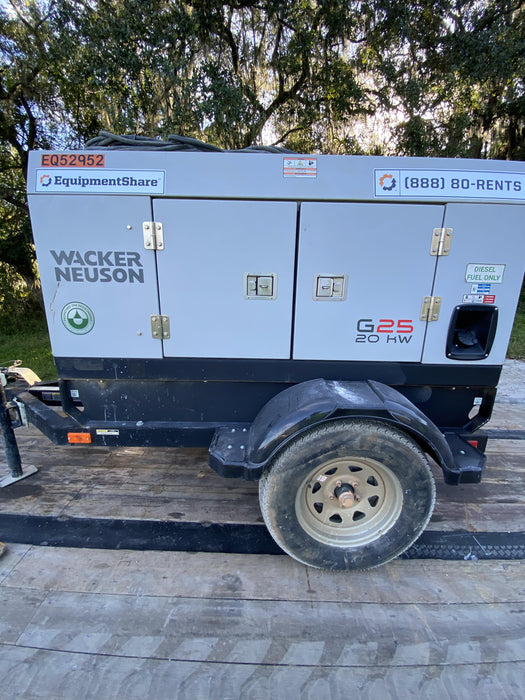 2019 WACKER NEUSON G25