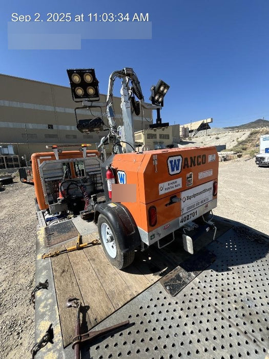 2024 Wanco WLTT-4MM4K Diesel, Deep Sea Controller, Shore Power Plug, Auto Start, (4) 350W LED Floodlights, 4kW Generator, 60 Gal Fuel Tank, 2" Ball, T3