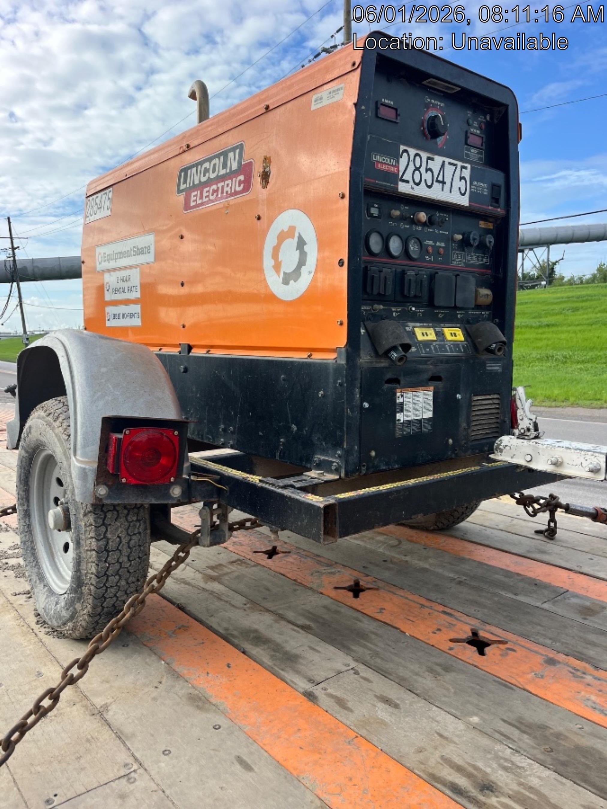 2022 Lincoln Electric LE400 Kubota V1505, Trlr, Cable Rack, Light Kit, ES Decals, T3