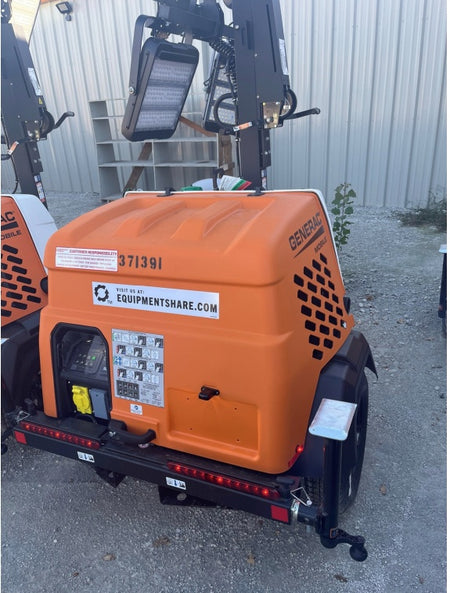 2023 Generac MLT2 Diesel, Flex Switch 120V Input, Powerzone Controller, 
(4) 320W LED Lights, 4kW Generator, 39.9 Gal Fuel Tank, 2" Ball, T3
