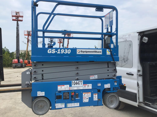 2020 Genie GS-1930 Fixed rails with chain entry gate - Pre A92.20