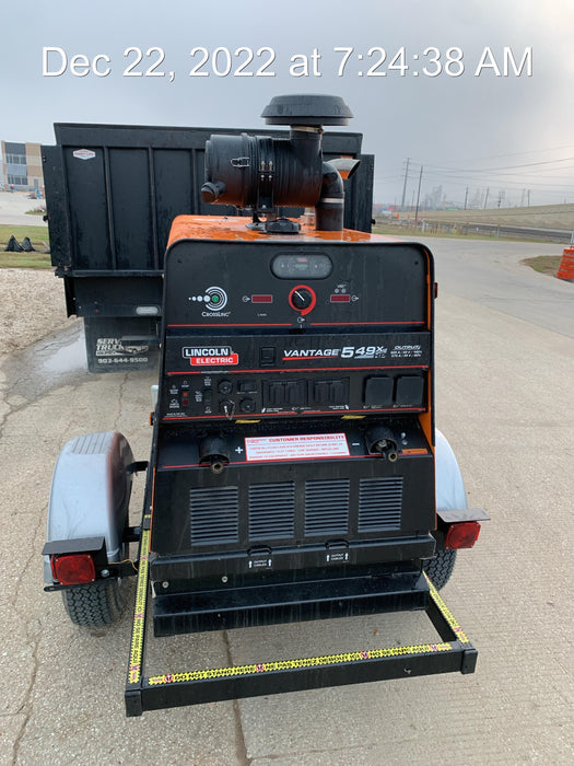 2022 LINCOLN ELECTRIC Vantage 549X