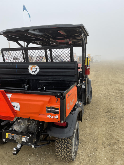 2022 Kubota RTV-X1140W-H Plastic Canopy, Windshield Acrylic Clear, LED Strobe Light, Wire Harness Kit, Back up Alarm