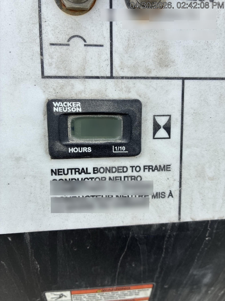 2018 Wacker Neuson LTV6L-MH Wacker Neuson LTV6L Mobile Light Tower w/Fuel Level Sensor Installed