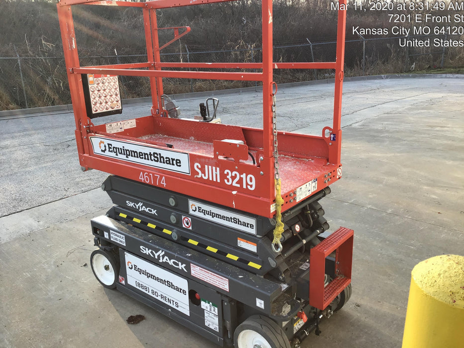 2019 Skyjack SJIII-3219 Standard Options, Trojan Batteries