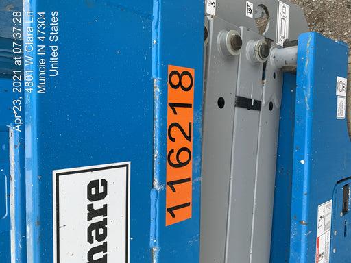 2020 Genie GS-1930 Solid Non Marking Tires, Beacon, Folding rails with half height swing gate