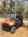 2022 Kubota RTV-X1140W-H Plastic Canopy, Windshield Acrylic Clear, LED Strobe Light, Wire Harness Kit, Back up Alarm