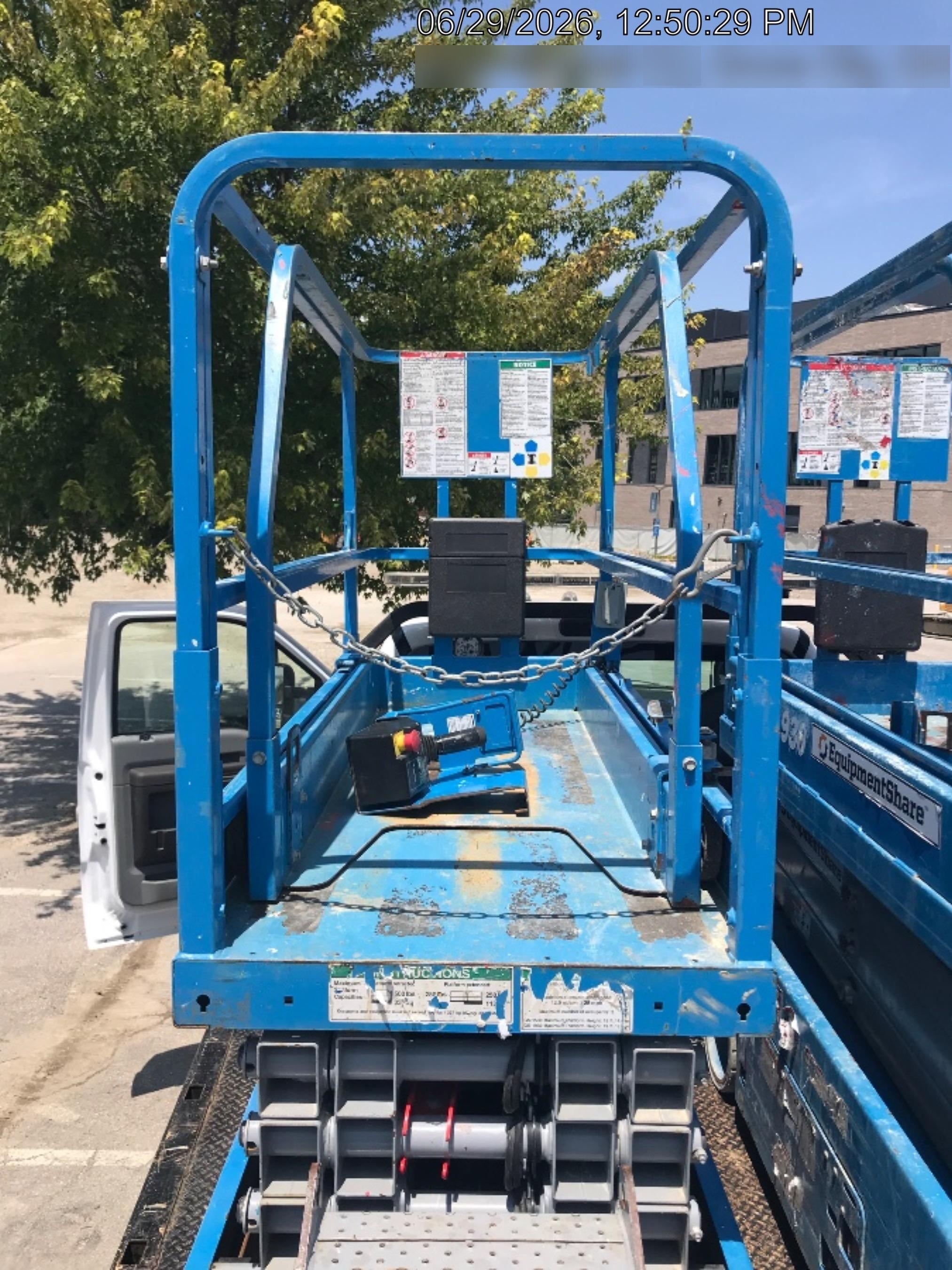 2019 Genie GS-1930 Fixed Rails with Chain Entry