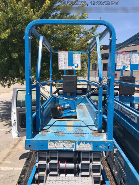 2019 Genie GS-1930 Fixed Rails with Chain Entry