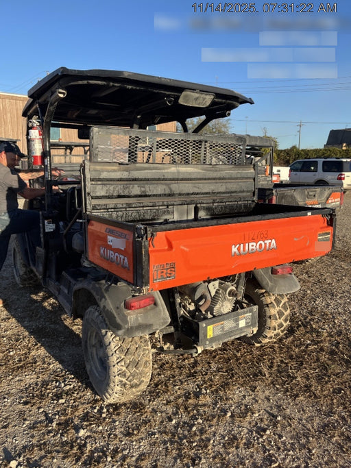 2020 Kubota RTV-X1140 4 Seat UTV, 4WD, Canopy, Standard Rental Spec