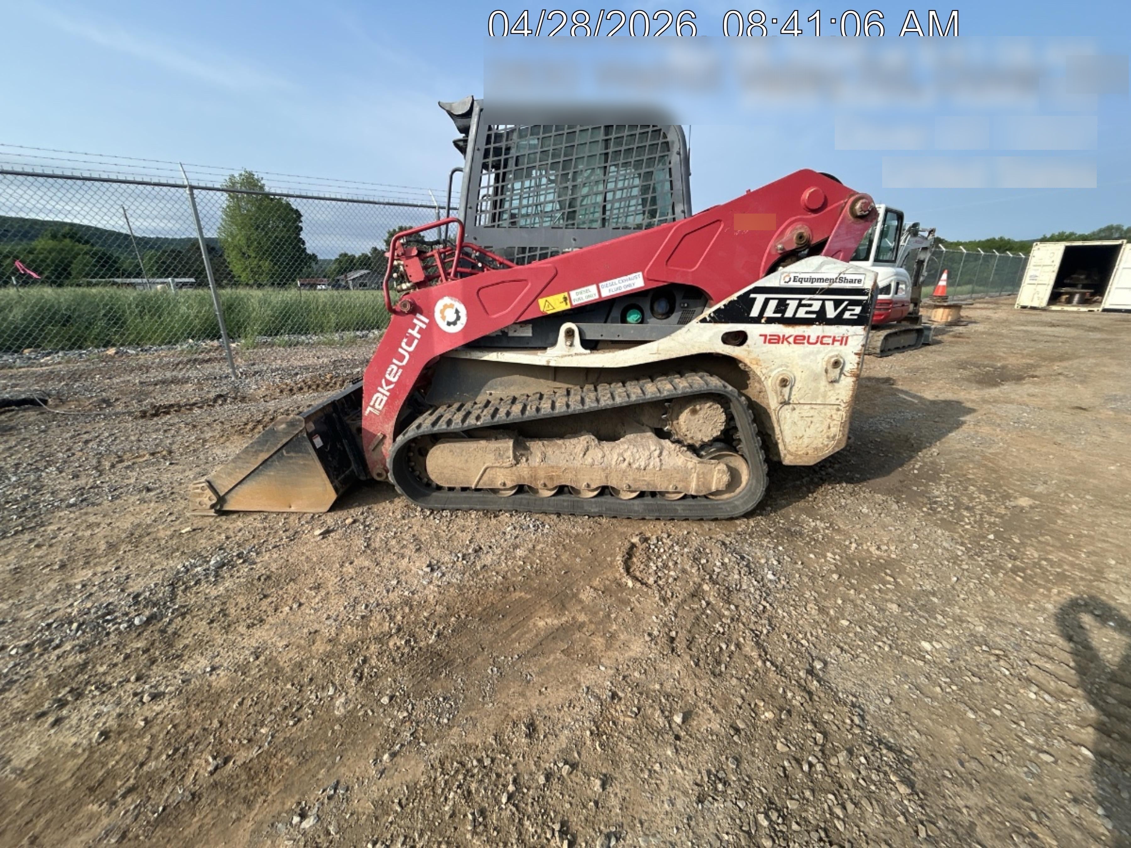 2017 Takeuchi TL12 Standard