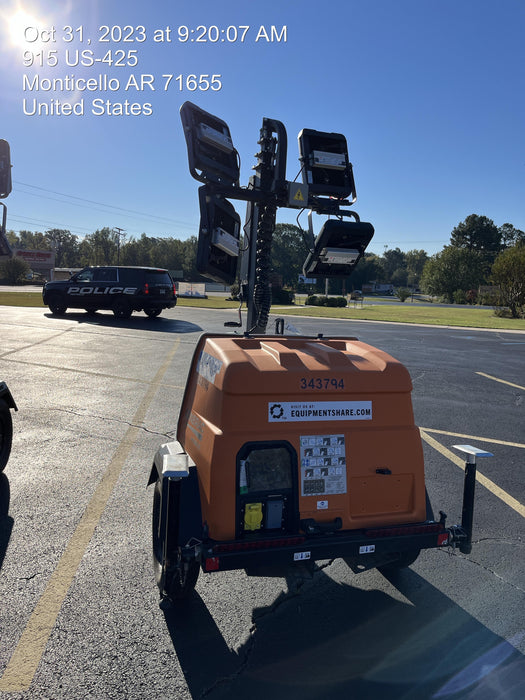 2023 Generac MLT2 Diesel, Flex Switch 120V Input, Powerzone Controller, (4) 320W LED Lights, 4kW Generator, 39.9 Gal Fuel Tank, 2" Ball, T3