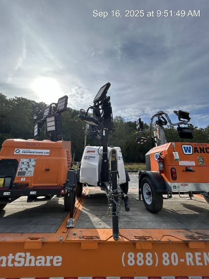 2024 Wanco WLTT-4MM4K Diesel, Deep Sea Controller, Shore Power Plug, Auto Start, (4) 350W LED Floodlights, 4kW Generator, 60 Gal Fuel Tank, 2" Ball, T3