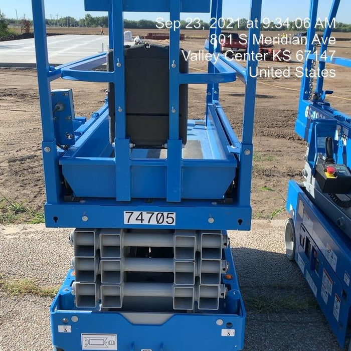 2020 Genie GS-1930 Fixed rails with chain entry gate - Pre A92.20