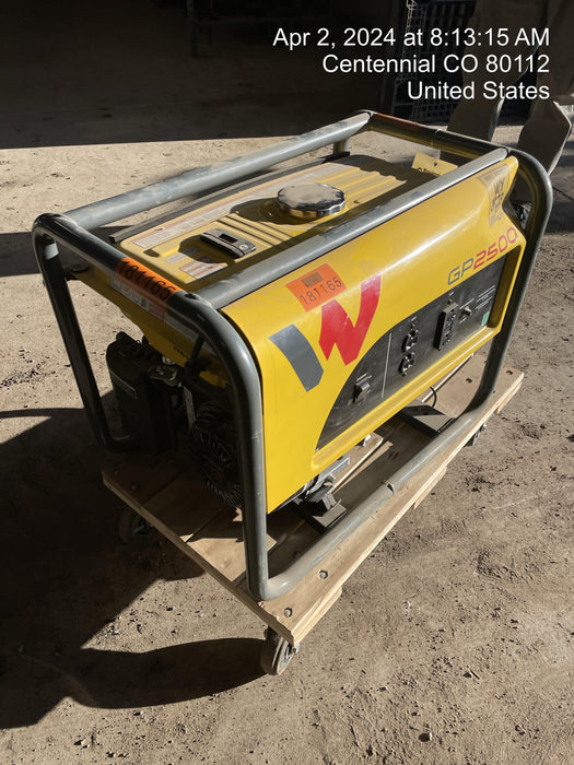 2021 WACKER NEUSON GP2500A