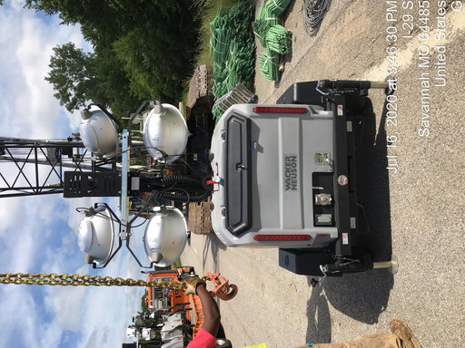 2019 Wacker Neuson LTV6L-MH Wacker Neuson LTV6L Mobile Light Tower w/Fuel Level Sensor Installed
